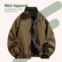 Veste de travail en toile pour homme, personnalisable avec logo, style streetwear, vêtement d'hiver