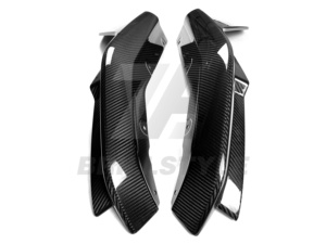 Alette Laterali Posteriori in Fibra di Carbonio Stile MP per BMW M3 G80 G81 M4 G82 G83 Splitter <span class=keywords><strong>Spoiler</strong></span> Diffusore per Paraurti Posteriore - Product Image 2