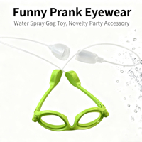 Nouveauté lunettes de pulvérisation d'eau blague jouet drôle Gag cadeau pour enfants fête jeu astuce accessoire, blague hilarante jouet personnalisation