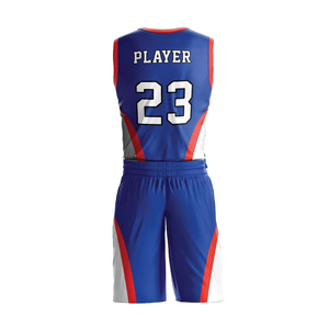 Conjunto de Uniforme de Baloncesto de Última Tendencia, Transpirable, 100% Poliéster, Anti-UV, Personalizado con el Logotipo del Equipo, Pantalones Cortos y Camiseta, Tallas Grandes - Product Image 3