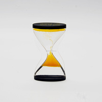 Minuteur liquide en acrylique anti-stress, sablier décoratif à sable flottant, couleur et impression de logo personnalisées, vente en gros d'usine, cadeau souvenir