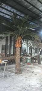 Tùy Chỉnh Chiều Cao Lớn Cây Tảo Nhân Tạo Canary Ngày Cây Cọ Cây Dừa Nhân Tạo Cho Ngoài Trời Trang Trí - Product Image 3