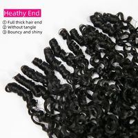 Extensions de cheveux humains vierges de qualité supérieure, alignées, vietnamiennes et birmanes, double trame, 18 pouces, boucles birmanes