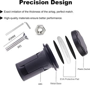 Support de fourche avant de vélo dissimulé, support dédié pour les traceurs et localisateurs intelligents - Product Image 4