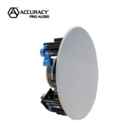 Haut-parleurs de plafond sans cadre Accuracy Pro Audio RA-FCS5 professionnels 8 ohms 5,25 pouces 2 voies pour sonorisation et musique d'ambiance