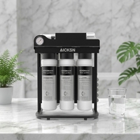 Système de filtre à eau à osmose inverse et filtre de traitement de l'eau RO 5 étapes pour le système de purification domestique à usage domestique