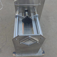 Automatische Groente Paprika Kool Bietenblokje Snijden Aardappel Chip Franse Strip Cutter Wortelstok Cutter Machine Prijs