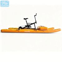 Vélo aquatique gonflable à une place avec cadre en aluminium et coussin d'air avant, rapide et portable pour la plage, de Chine Lumark