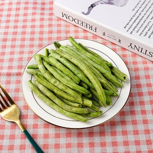 Snack Salato di Fagioli Verdi Freschi Fritti Sottovuoto, Chips di Verdure Essiccate Salutari e Gustose, ad Alto Contenuto Proteico - Product Image 5