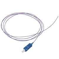 Conector de fibra óptica de modo único Simplex Sc/APC