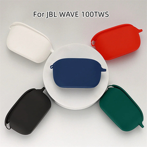 Housse de casque Casque <span class=keywords><strong>Écouteur</strong></span> Anti-chute Anti-poussière Antichoc Silicone <span class=keywords><strong>Sans</strong></span> <span class=keywords><strong>Fil</strong></span> <span class=keywords><strong>Écouteur</strong></span>s Etui pour <span class=keywords><strong>JBL</strong></span> WAVE 100TWS - Product Image 2