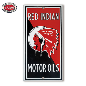 <span class=keywords><strong>Vintage</strong></span> Discount Jaune Essence Huile Moteur Entreprise Meilleure Vente En Gros Émail Porcelaine Signes - Product Image 5