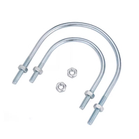 Boulon en U robuste JM Hardware pour support de collier de serrage de tuyau