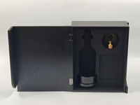 Boîte cadeau en bois laqué de luxe pour vin et spiritueux, design personnalisé, édition limitée, boîte de collection de whisky et de vin en bois
