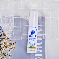 Huile de camomille et de lavande naturelle de haute qualité infusée dans un spray d'oreiller pour un sommeil profond, liquide de sommeil au chloroforme pour les soins personnels et la beauté