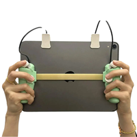 Manette de jeu mobile filaire 3D imprimée en DIY, écologique, pour tablette PC, avec joystick à six doigts et gâchettes de jeu réglables