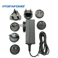 Adaptateur secteur interchangeable 12V 3.5A 4A 15V 3A 24V 2A US EU UK AU PSE KC SAA BIS Indien