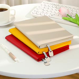 Organiseur/Agenda en Cuir PU Épais de Haute Qualité avec Logo Personnalisé, Format A5/B5, Relié Cousu, <span class=keywords><strong>Pages</strong></span> Blanches pour Bureau et École - Product Image 4