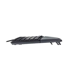 Teclado Ergonómico OEM ODM KC 4500, Conexión por Cable, Interfaz USB, 109 Teclas, Inglés (EE. UU.), Distribución QWERTY, para Computadora, Windows, Negro R - Product Image 6