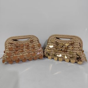 2025 Sweet Colorful <strong>Sparkling</strong> Handcrafted Sequin Mermaid Crochet <strong>Bags</strong> - Product Image 6