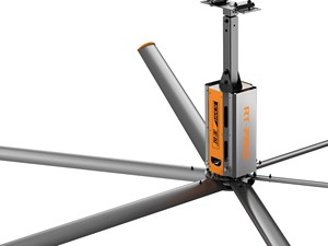 Ventilador de Techo Industrial HVLS de Ahorro de Energía con Engranajes RTFANS, Envío Gratuito, <span class=keywords><strong>Serie</strong></span> King, 1.5KW - Product Image 4