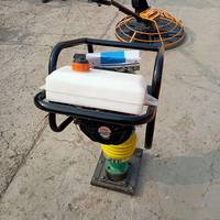 Pilonneuse thermique 7,5 CV, 80 kg pour la réparation d'égouts, de pavés et de bordures en asphalte