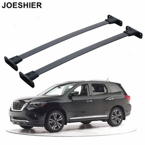 Barras Transversales para Techo de Auto JOESHIER, Aleación de Aluminio, Capacidad de Carga 100 kg + Portaequipajes, Rieles de Fácil Instalación para Nissan Pathfinder 2005-2012 - Product Image 1