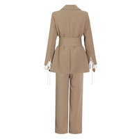 Nouveaux costumes pour femmes, blazer et pantalon, design élégant et tendance, costumes de bureau pour femmes, ensemble deux pièces