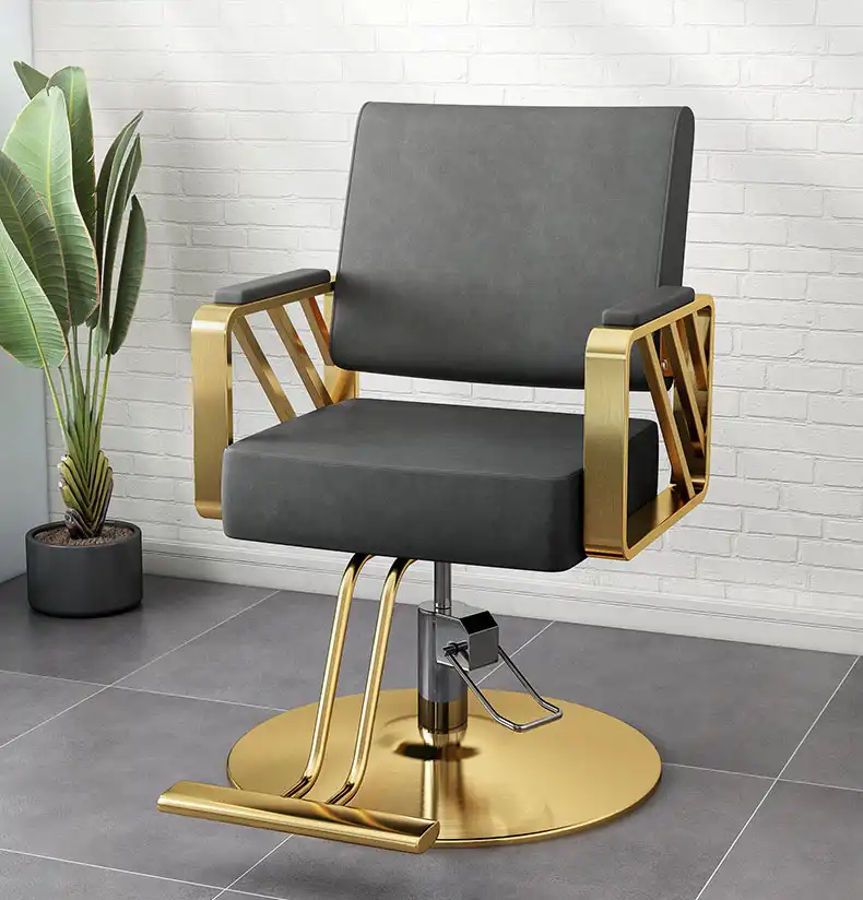Modern kilitlenebilir saç Salon ekipmanları güzellik salonu mobilyası lüks tarzı güzellik berber sandalyeleri