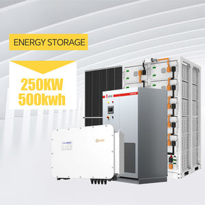 250kW 500kWh 工业太阳能储能系统高压电池组 120/208V 逆变器，可扩展至兆瓦级，用于削峰和并网支持 - Product Image 1