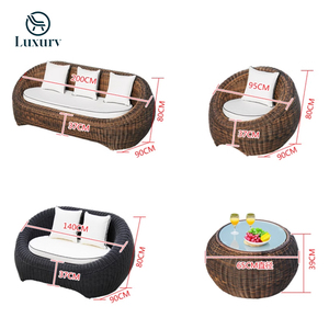 فناء حديقة خارجية فاخرة حديثة من الخيزران الهندي PE - Product Image 6