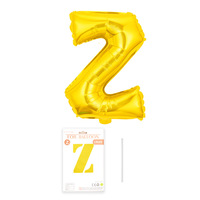Ballons en aluminium géants de 32 pouces en forme de lettres anglaises, emballés individuellement sur carte, pour décorations de fête d'anniversaire - Vente en gros à prix réduit
