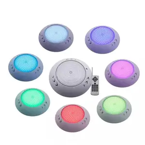 25W LED Swimming Pool Light 12V IP68 Waterproof RGB Multi Color Changing Wall Surface Mounted Underwater Submersible Pond Lamp