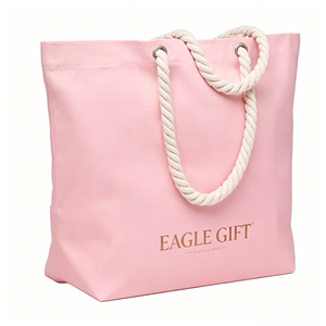 New Fashion Custom Letter Logo <b>Tote</b> Bag Fashion Woven Hemp Shopping Cotton Linen <b>Tote</b> Bags for Women - Product Image 6