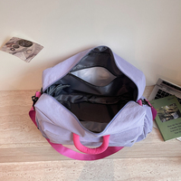 Sac de voyage extensible grande capacité, sac de sport imperméable tendance avec séparation sec-humide, sac de voyage décontracté et durable