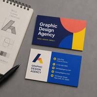 Tarjetas de Visita Personalizadas, Papel Laminado de 300 g/m², Impresión Offset, Doble Cara Tamaño/Color/Logotipo/Texto/Código QR personalizables.