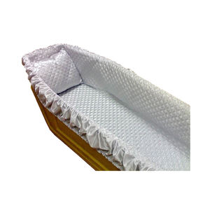 JS-L133 горячего сбывания атласная ткань гроб подкладка гробы подкладка - Product Image 3