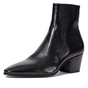 <span class=keywords><strong>Scarpe</strong></span> <span class=keywords><strong>da</strong></span> <span class=keywords><strong>uomo</strong></span> con <span class=keywords><strong>tacco</strong></span> alto invernali classiche su misura con <span class=keywords><strong>tacco</strong></span> alto in pelle con colori personalizzati alla moda - Product Image 4