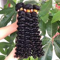 Grossistes de mèches de cheveux bruts vierges, alignées aux cuticules, tissées, doublement tirées, extensions de cheveux humains malaisiens