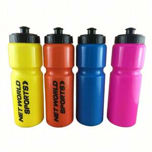 Bouteille d'eau unisexe escalade classique design personnalisé cyclisme sport camping PP plastique pour l'extérieur 400ml capacité couvercle - Product Image 1