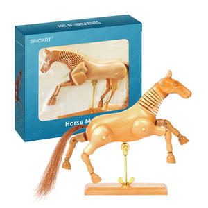 Manekin Kuda Kayu Berkualitas Tinggi 6,8,12,16,20 Inci untuk Sumber Daya Pengajaran Menggambar dan Melukis - Product Image 6