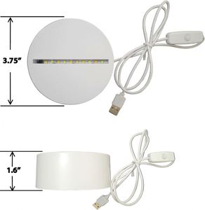 Bedroom <b>Small</b> Led Lamp Base Night Light Battery 30 Eco-friendly CE Modern 16 Colors Changing ABS Bear Shape Cordless Sleeping - Product Image 4