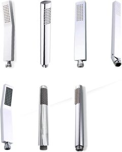Brass Hand Held <b>Shower</b> <b>Head</b> Solid Metal Brushed Nickel Handheld <b>Shower</b> <b>Head</b> With Extra Long Stainless Steel Hose - Product Image 2