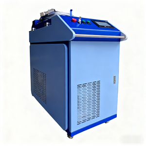 Machine de nettoyage laser N Model 1200W, mini, portable, avec chariot, pour élimination de la rouille et nettoyage de peinture automobile - Product Image 1
