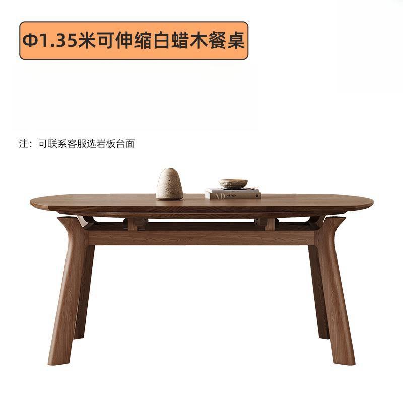 Table à manger extensible de 1,35 mètre