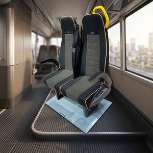 Sièges de luxe confortables pour passagers VIP, avec poignée de maintien réglable, marque Star Vip, certifiés ISO9001:2000, accessoires pour bus - Product Image 3