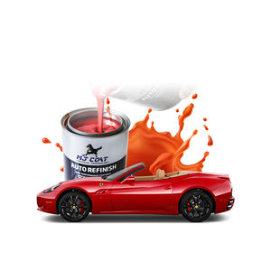 MJコートブランドカーペイント赤エポキシプライマーカラーペイントクリアコート自動再仕上げペイント - Product Image 1