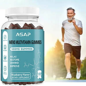 Energy Gummies apoya el metabolismo energético y la salud inmune Vitaminas diarias sin gluten para el bienestar de los hombres Multivitamin Gummy - Product Image 2