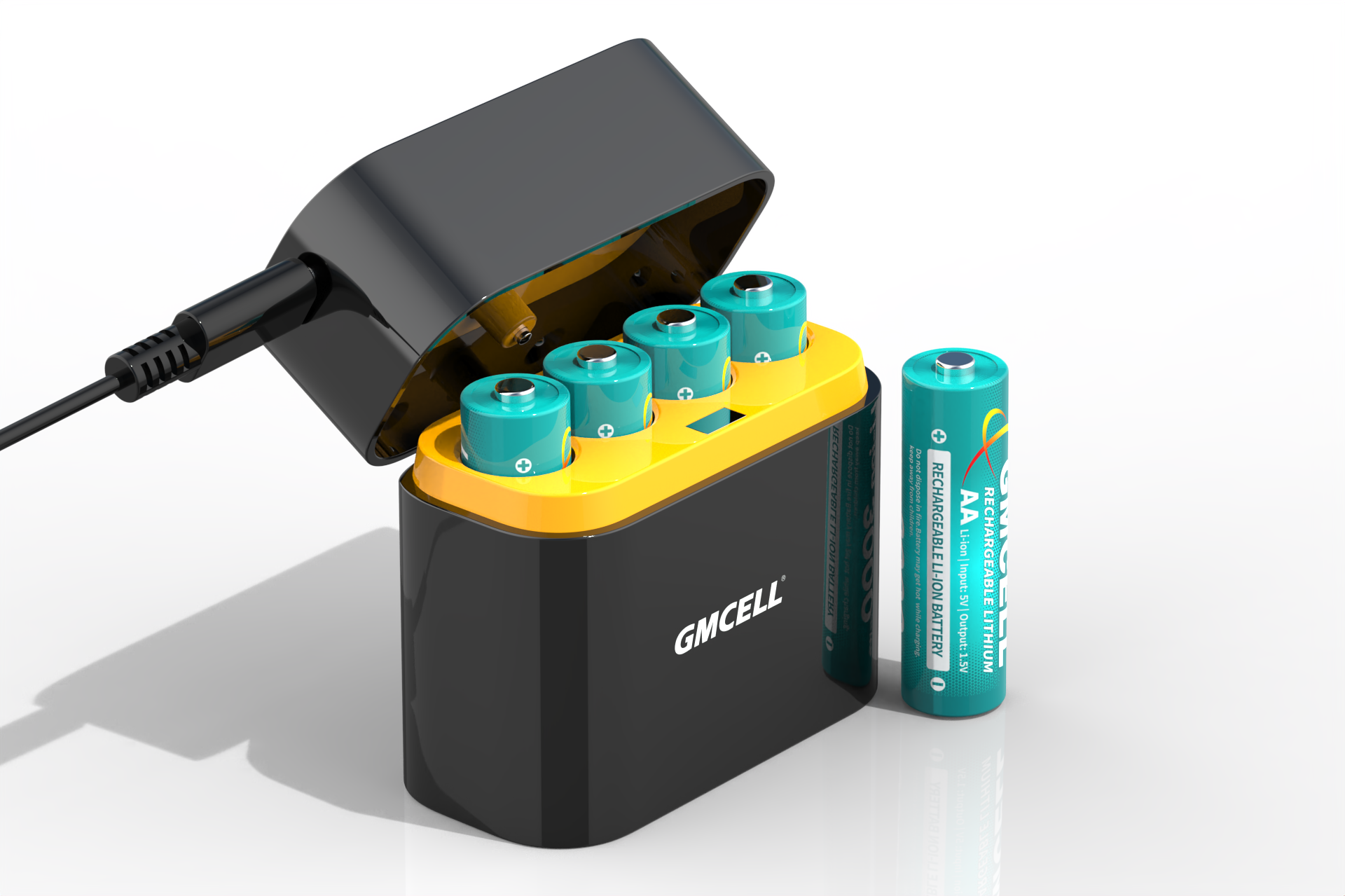 1.5V 3000mWh AA Lithium Battery