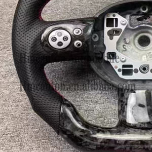 Volante Deportivo de Fibra de Carbono Forjado y Cuero M Performance para BMW Mini Cooper S R56 R61 - Product Image 6